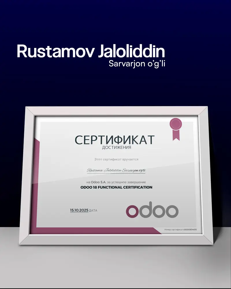 Certificate 3